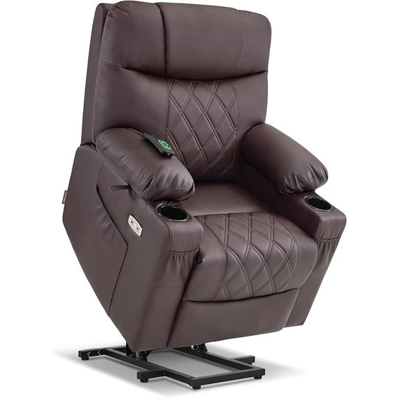 MCombo Small Power Lift Recliner with Massage