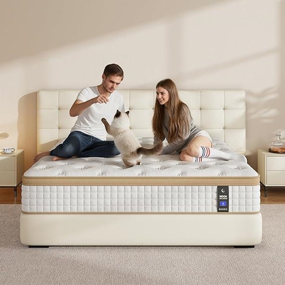 MOOA Queen Mattress with Cooling Memory Foam