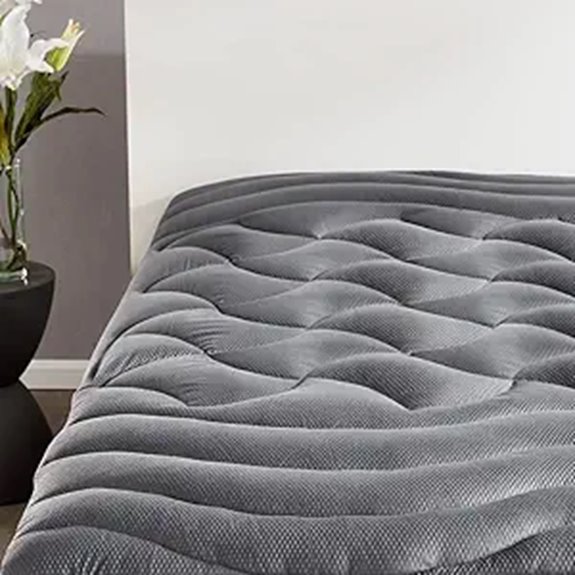 Sleep Zone Cooling Queen Mattress Topper