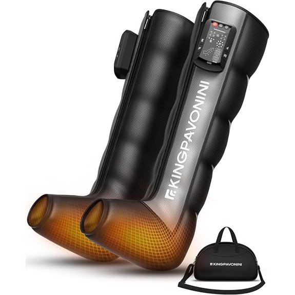 KingPavonini Cordless Leg Massager with Heat