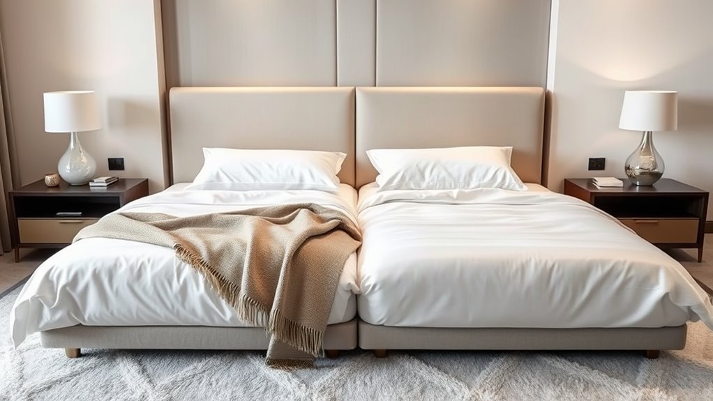 customized sleep comfort options