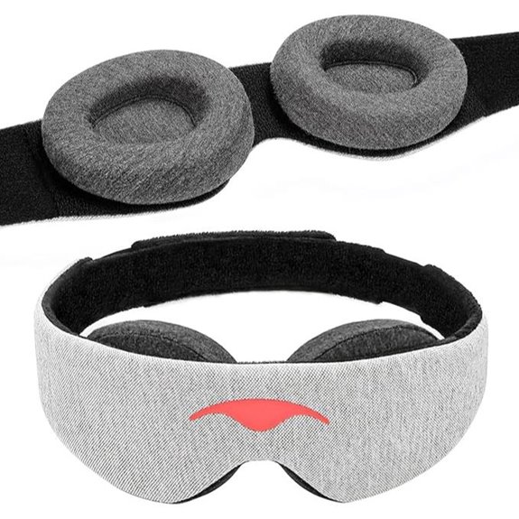Manta Sleep Mask with Detachable Eye Cups