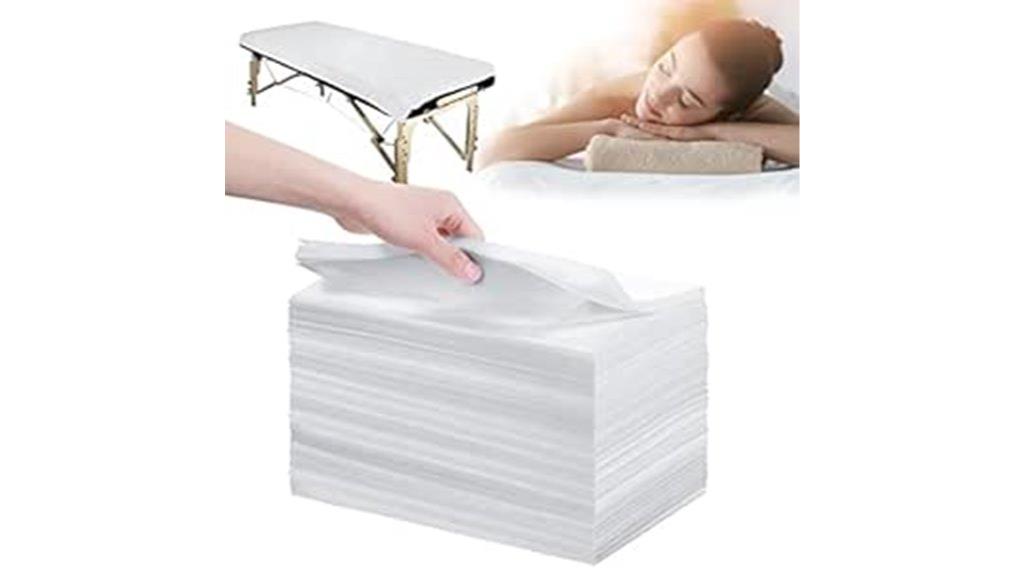 disposable massage table sheets