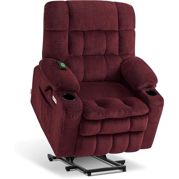 MCombo Dual Motor Lift Recliner with Heat & Massage