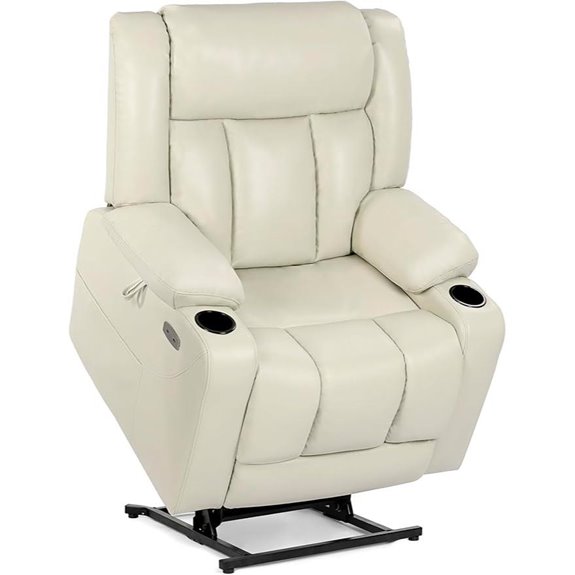 EONIX Dual Motor Lift Recliner with Massage & Heat