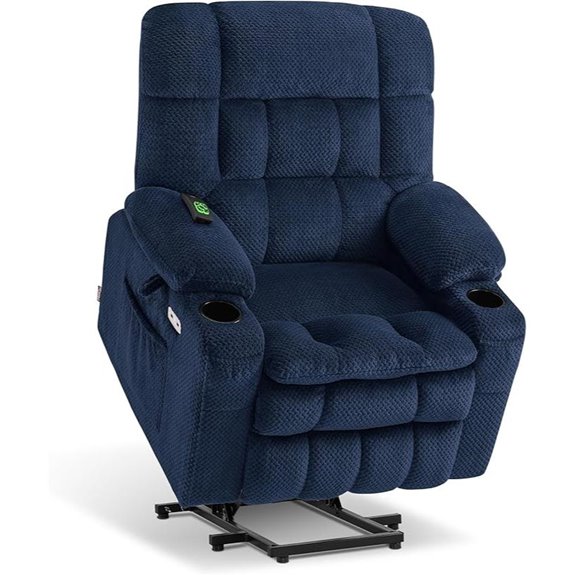 MCombo Dual Motor Lift Recliner with Heat & Massage
