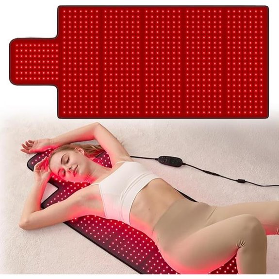 Red Light Therapy Mat with Dual Wavelengths