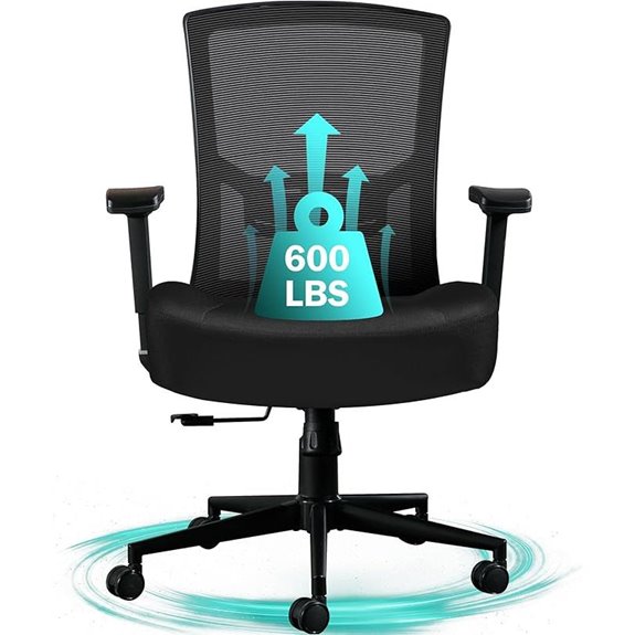 Heavy Duty Ergonomic Office Chair for Heavy People