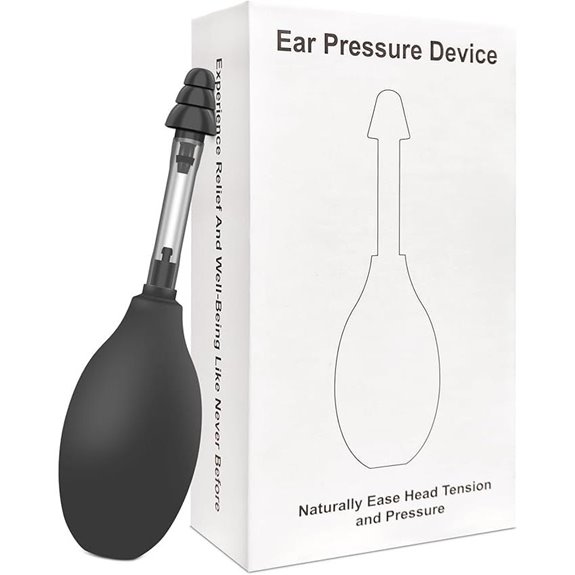 Ear Pressure Relief Device for Headache and Migraine