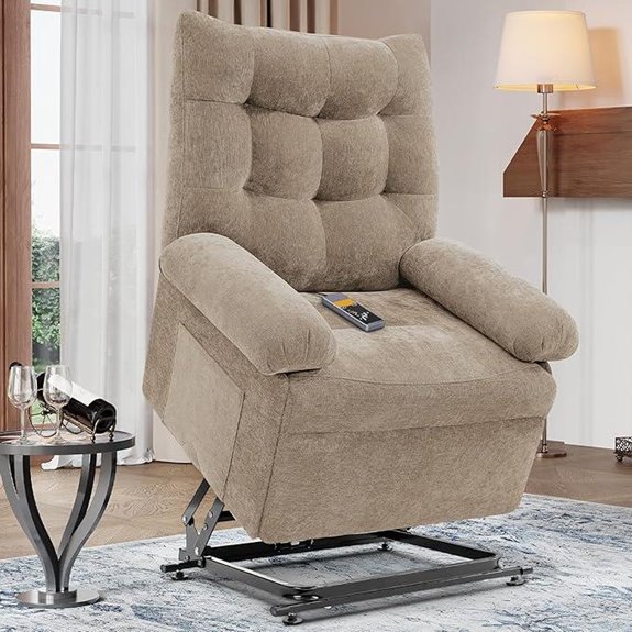 Power Recliner Chair for Elderly with Lift & Infinite Positions