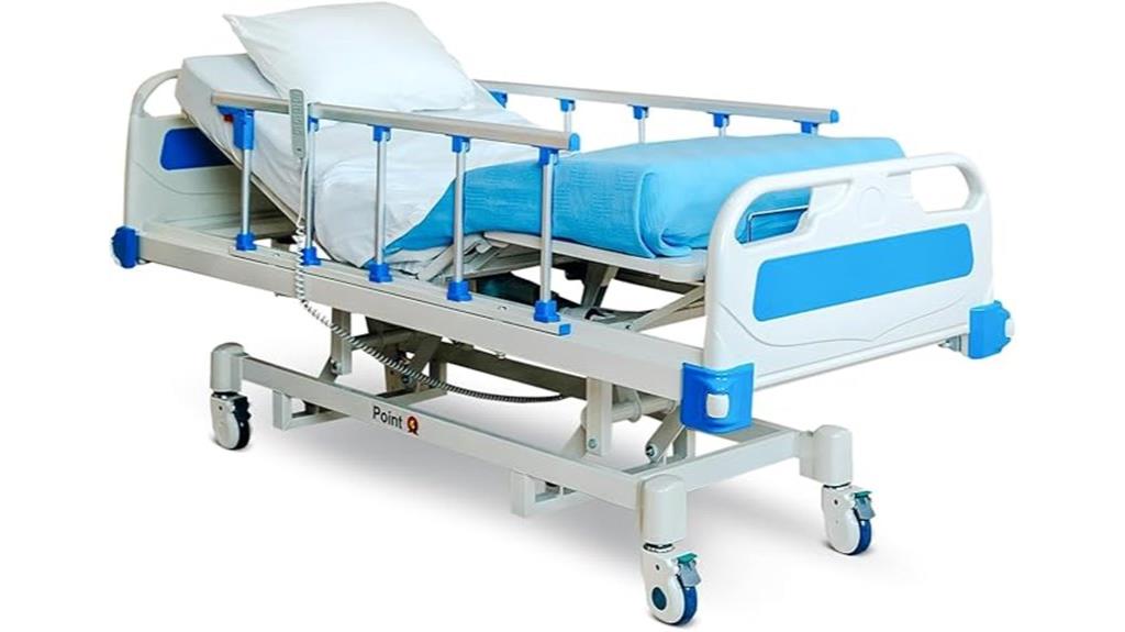electric hospital bed with foam