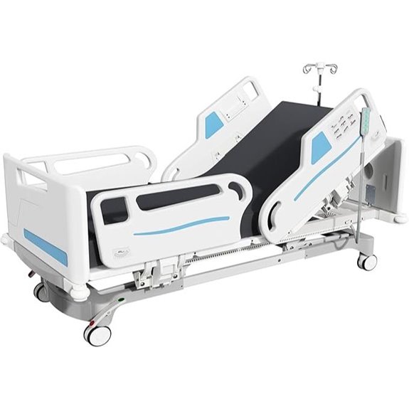 Electric ICU Hospital Bed with Waterproof Mattress