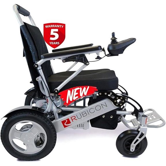 Rubicon DX12 Electric Wheelchair with 30-Mile Range