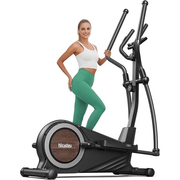 Niceday Elliptical Trainer with 15.5-19in Stride
