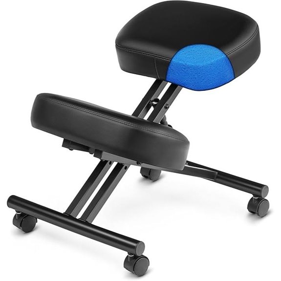 Luxton Ergonomic Kneeling Chair with Memory Foam