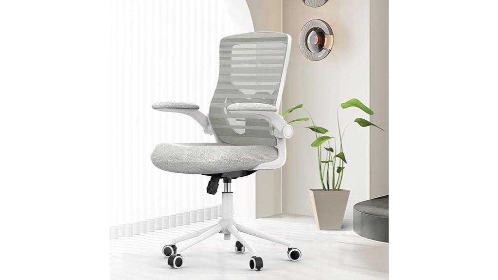 ergonomic lumbar padded chair