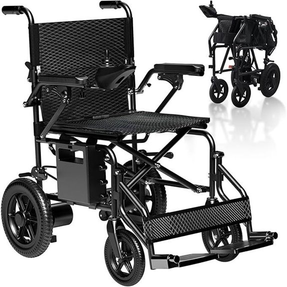 Hassky Electric Wheelchair for Adults Foldable All Terrain