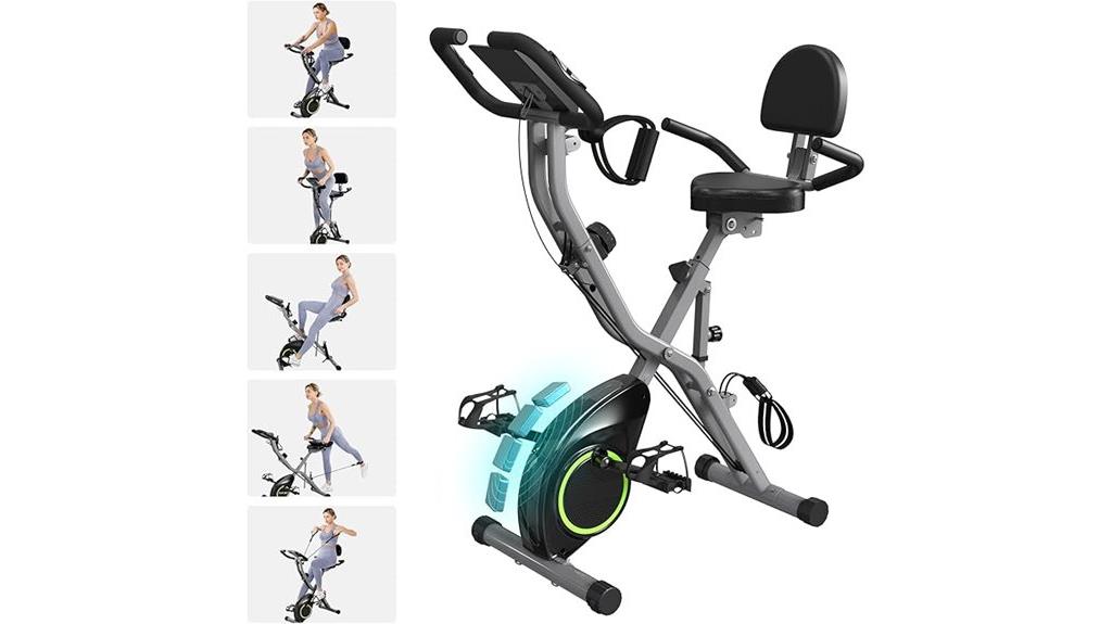 foldable magnetic resistance bike