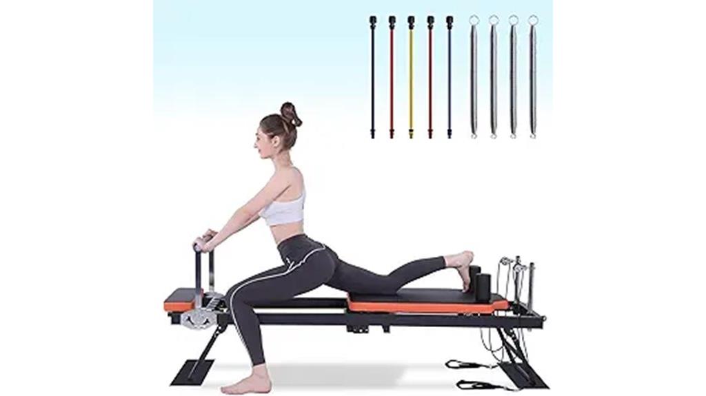 foldable pilates machine equipment