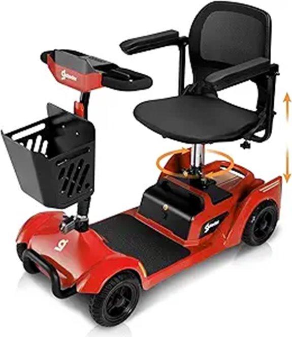 Aotedor Foldable Mobility Scooter for Seniors