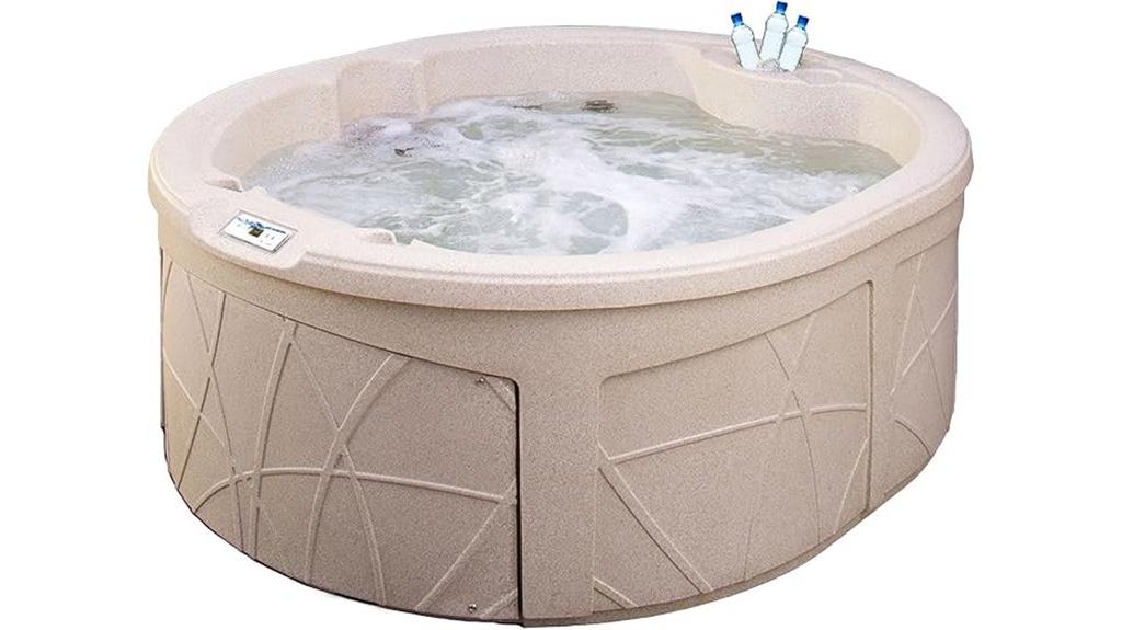 four person hot tub