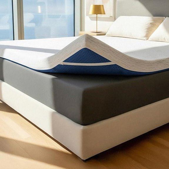 ViscoSoft Gel-Infused Memory Foam Mattress Topper