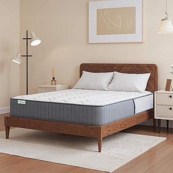 Hybrid Queen Mattress in a Box with Gel Memory Foam