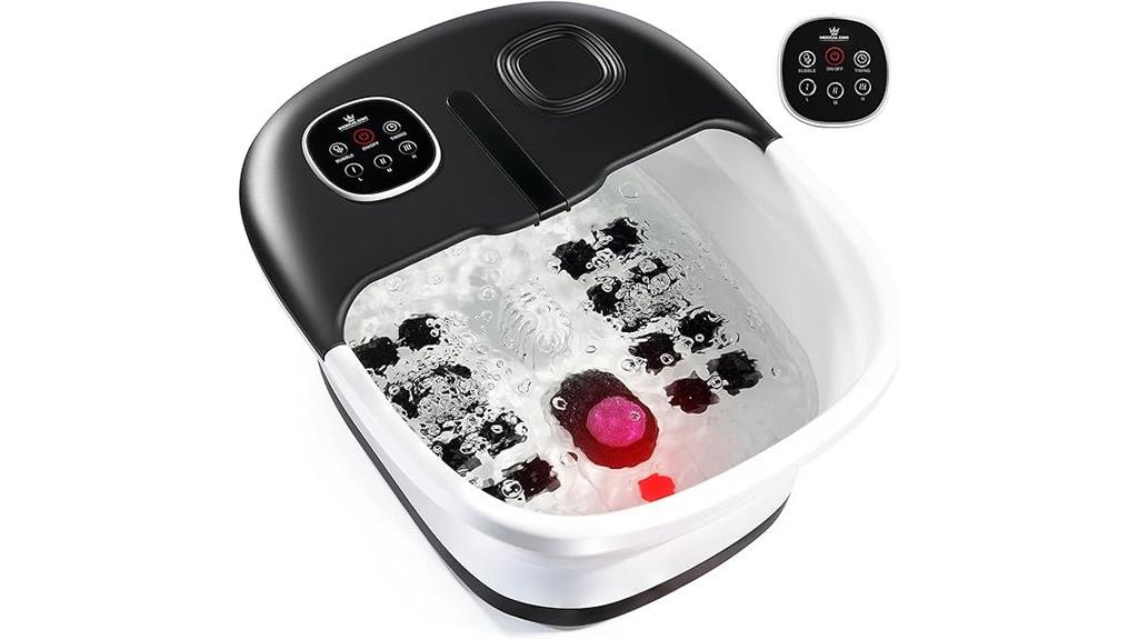 heated foot massage spa