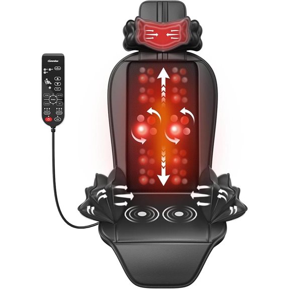 Shiatsu Massage Cushion with Heat and Kneading