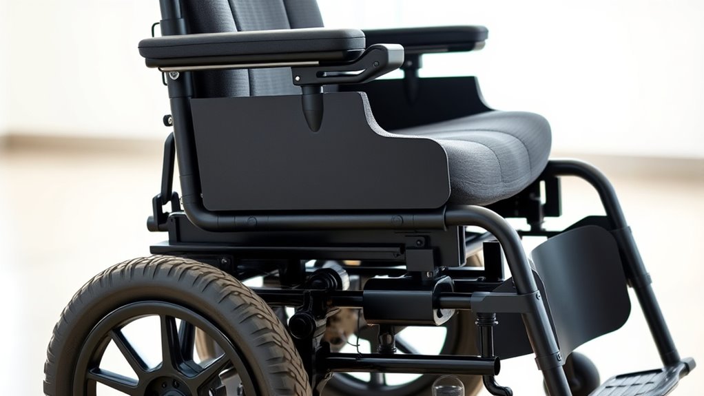 heavy duty wheelchair features