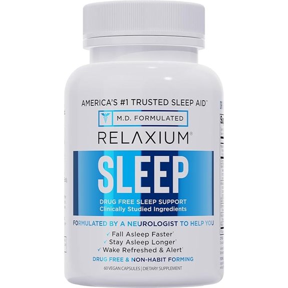 Relaxium Sleep Aid with Melatonin and Herbs