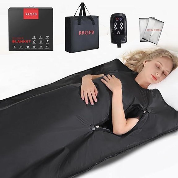 Portable Infrared Sauna Blanket for Home Use
