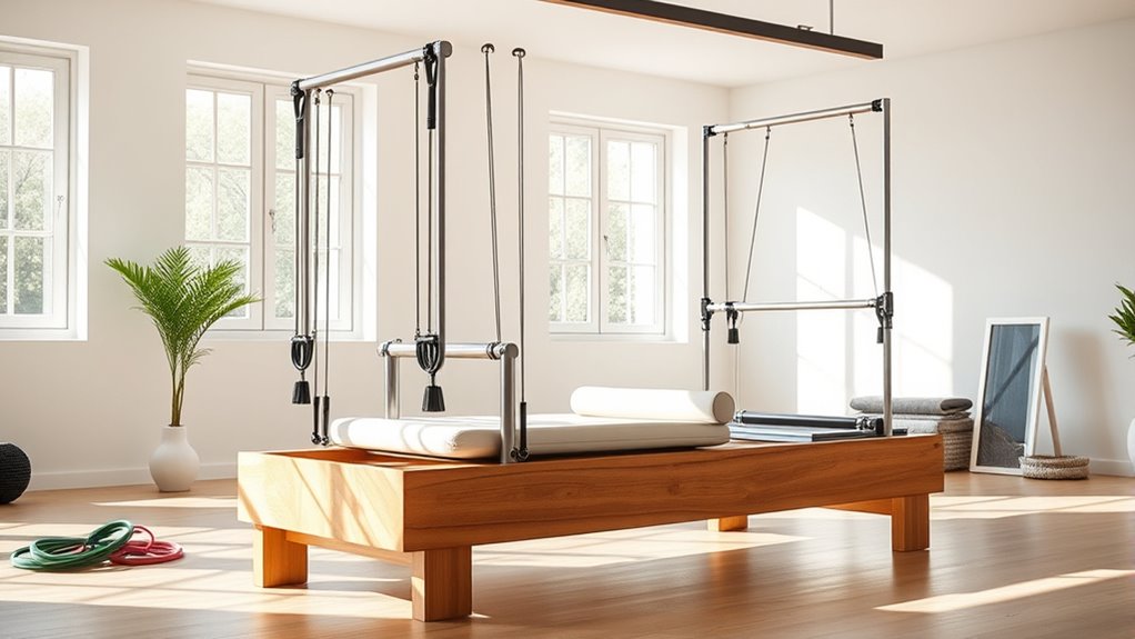home pilates equipment considerations