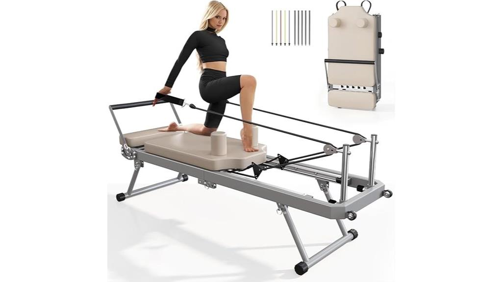 home pilates reformer equipment