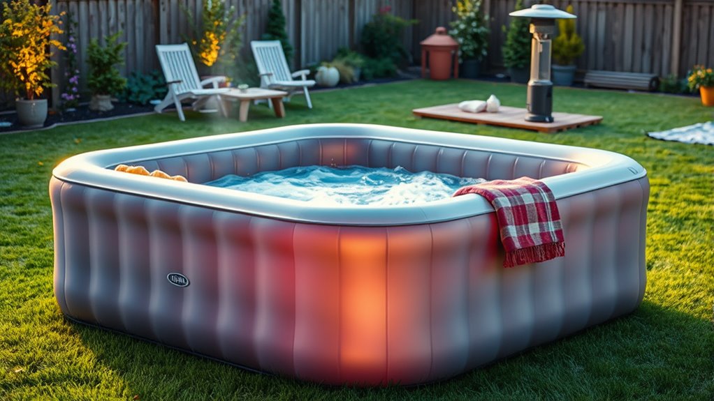 hot tub size features durability