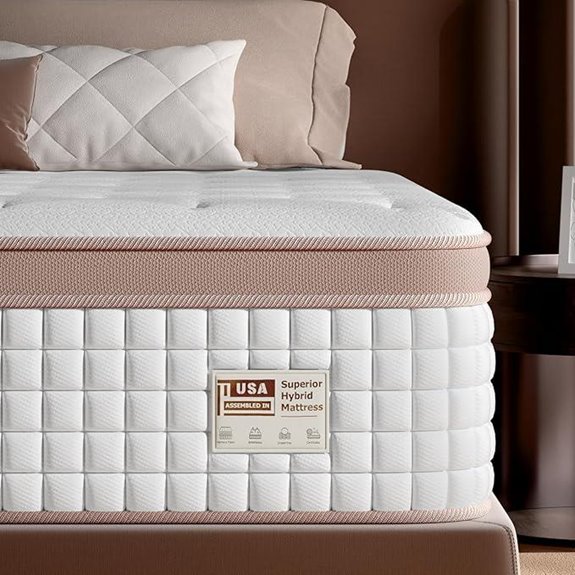 King Hybrid Mattress with Pocket Springs and Support