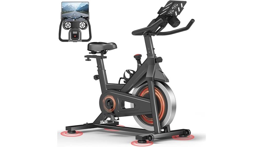 indoor smart spin bike