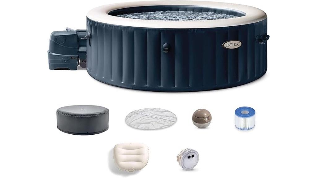 inflatable bubble massage spa