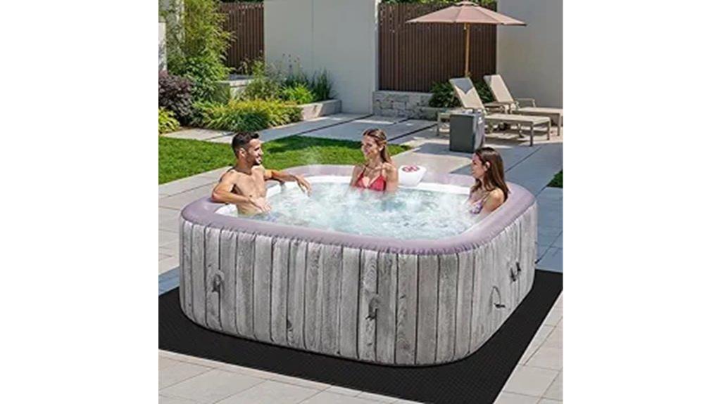 inflatable hot tub