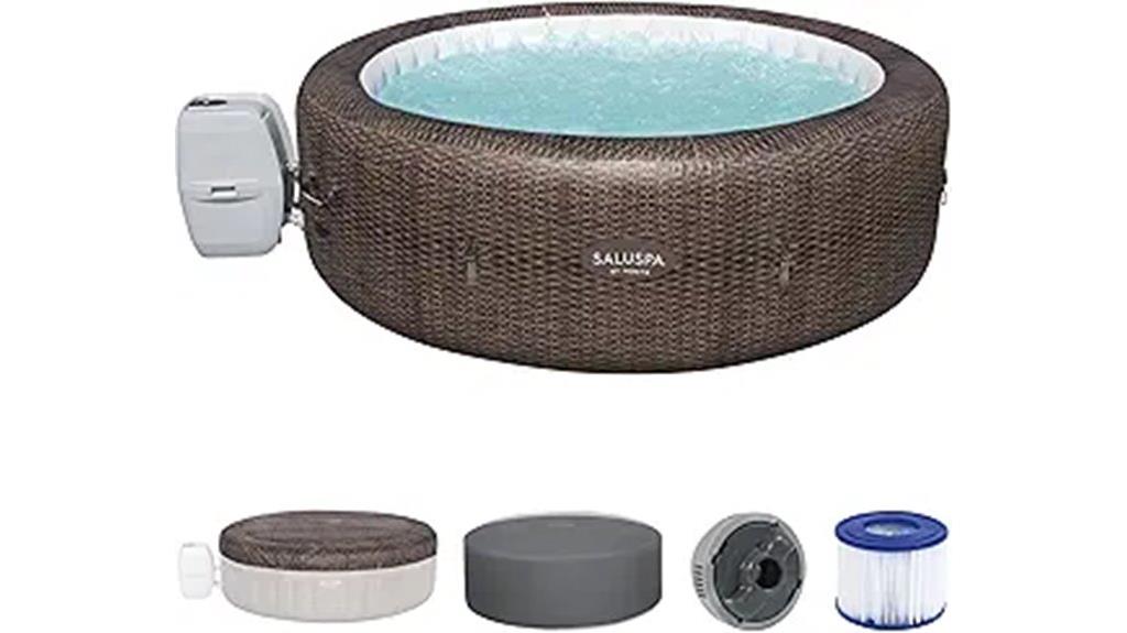 inflatable hot tub spa