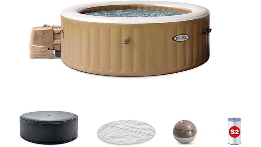 inflatable spa bubble massage