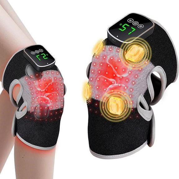 3-in-1 Infrared Knee Therapy Massage Brace
