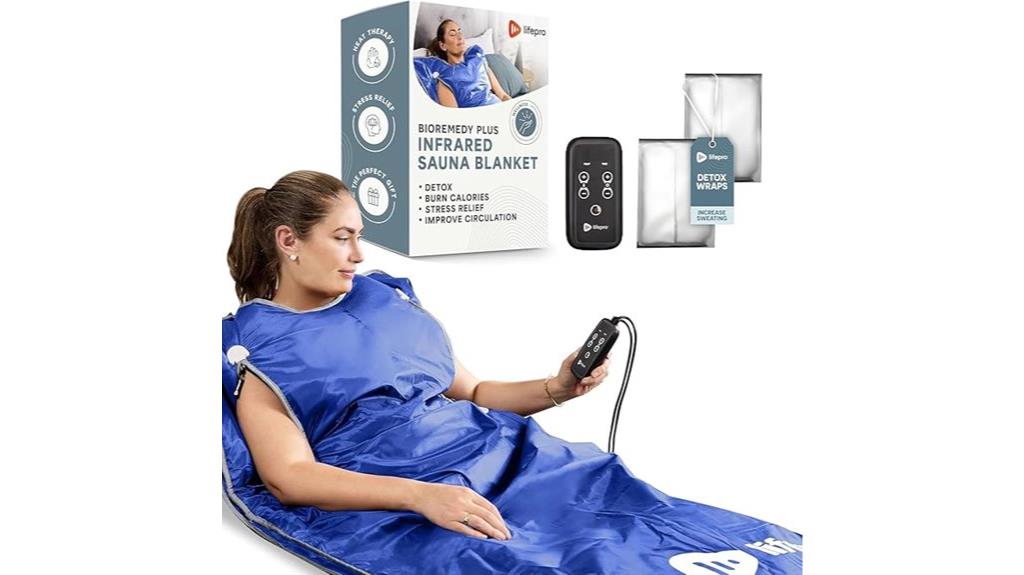 infrared sauna blanket therapy