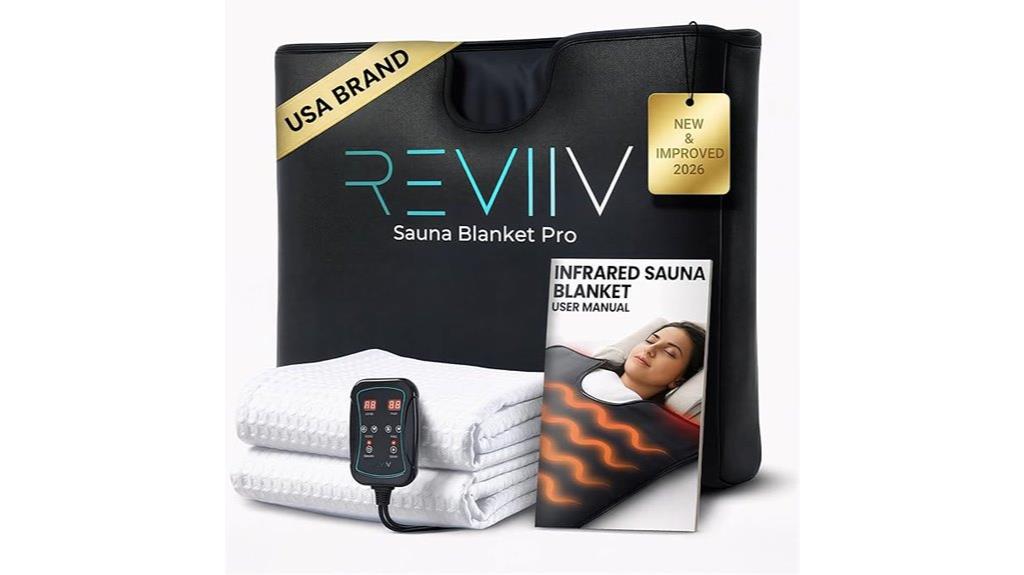 infrared sauna blanket with towel