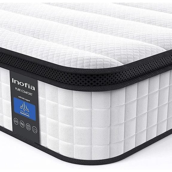 Inofia Queen Hybrid Mattress with Memory Foam