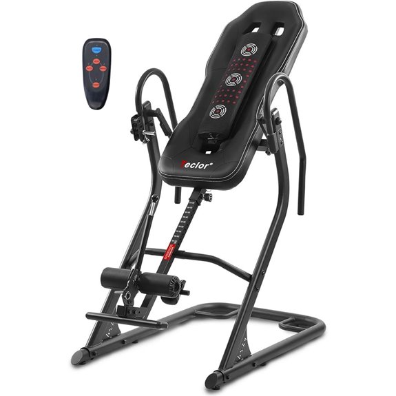 Inversion Table with Heat Massage & Strength Training
