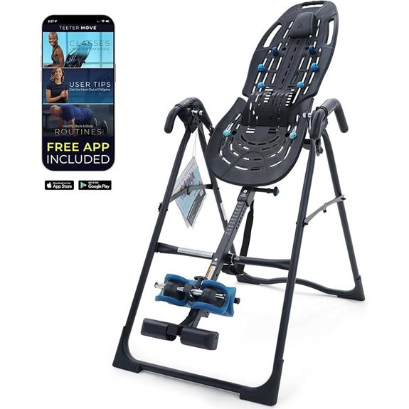 TEETER EP-560 Inversion Table with Accessories
