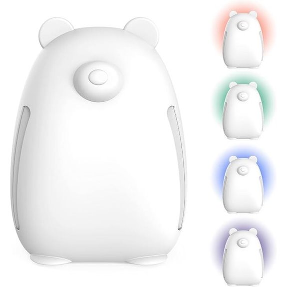 PureBaby Kids Bear HEPA Air Purifier with Night Light