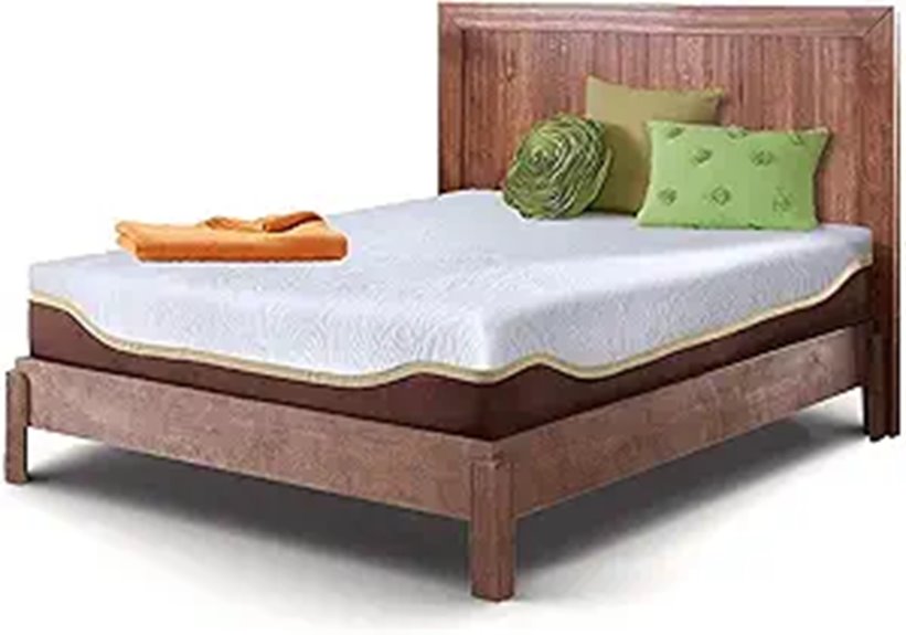 Live & Sleep King Gel Memory Foam Mattress