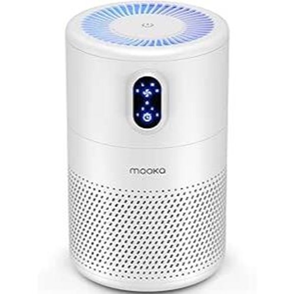 MOOKA Large Room Air Purifier with HEPA Filter